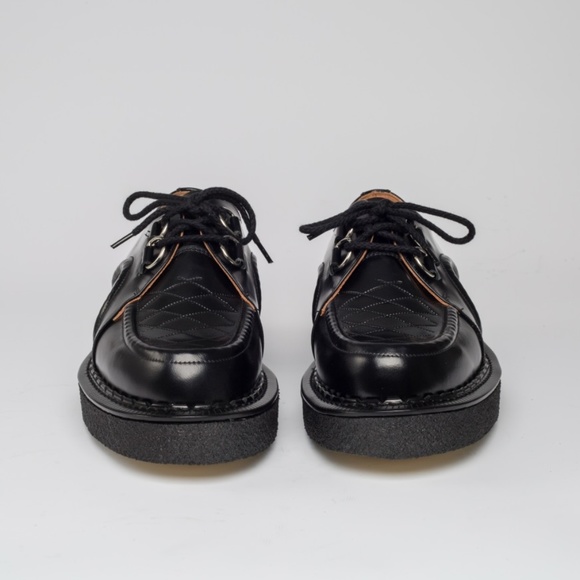 George Cox Black Leather "Dace" Creepers See 10 UK 11 US - Picture 3 of 4